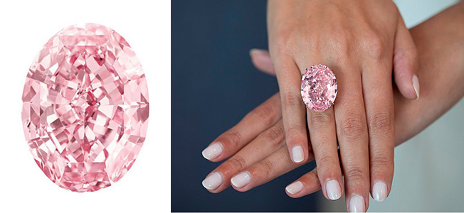 59,6 ct + Fancy Vivid Pink + Internally Flawless = Pink Star